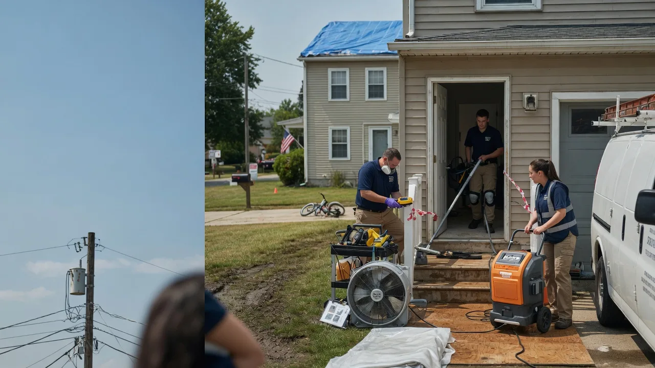 Water Damage Repair in Carroll, OH near me